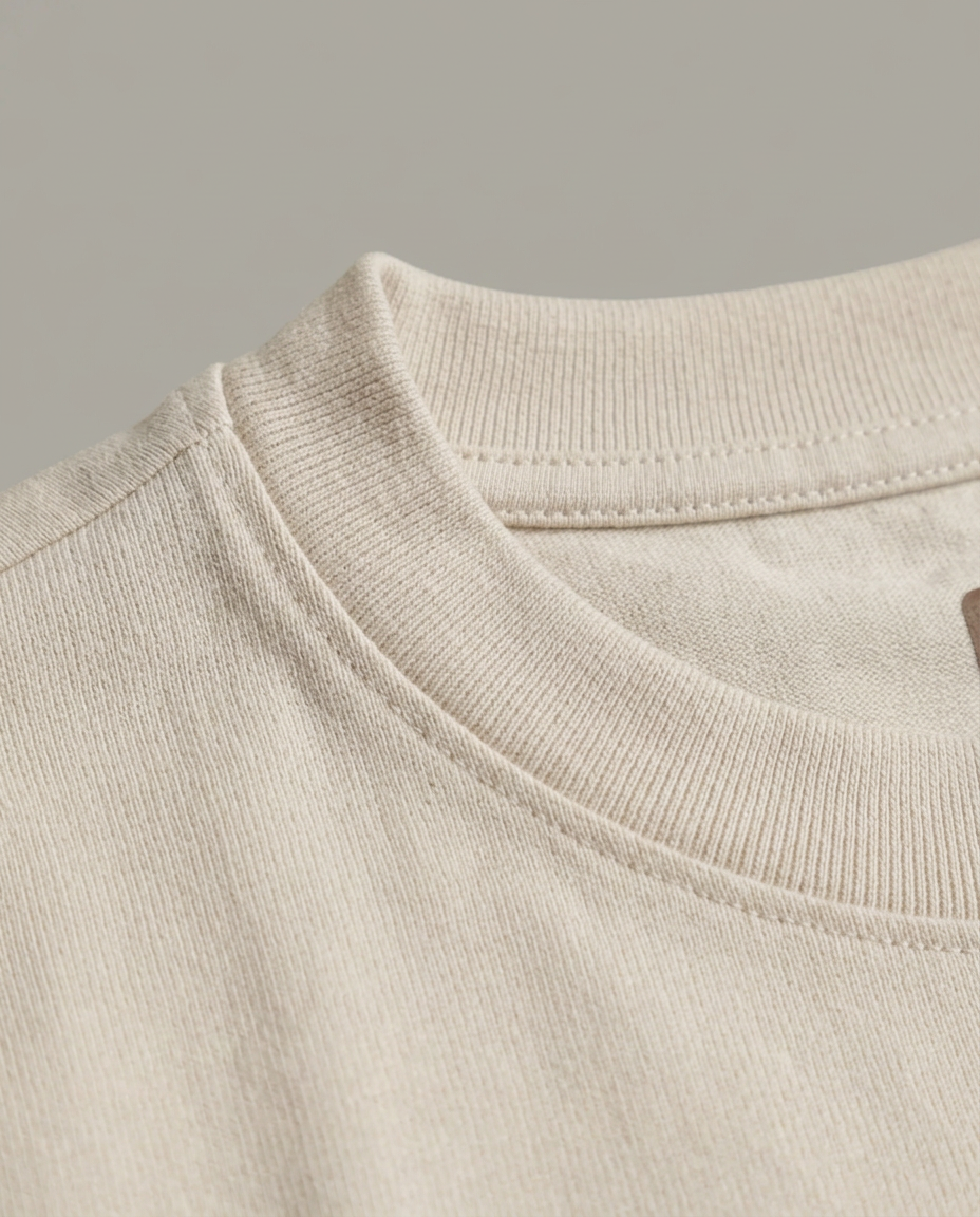Crop top "Elementum" - Crema