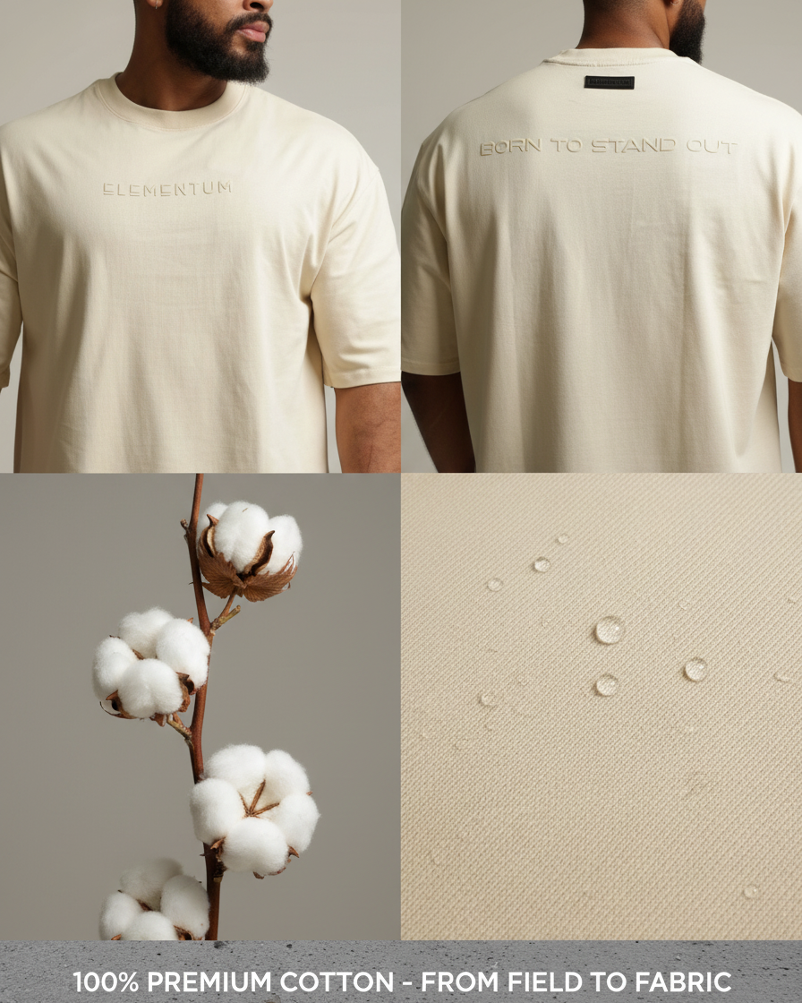 Oversize T-shirt "born to stand out" -  Arena